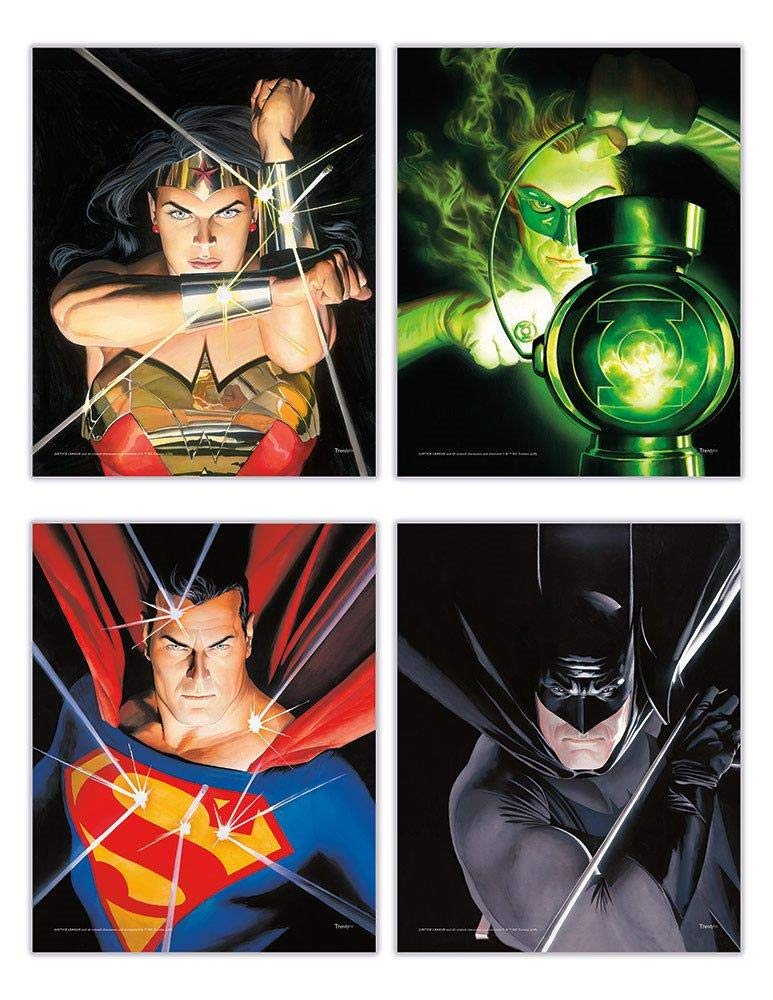 Amazon.co.jp: TRENDYPRINT DC Comics – ジャスティスリーグ